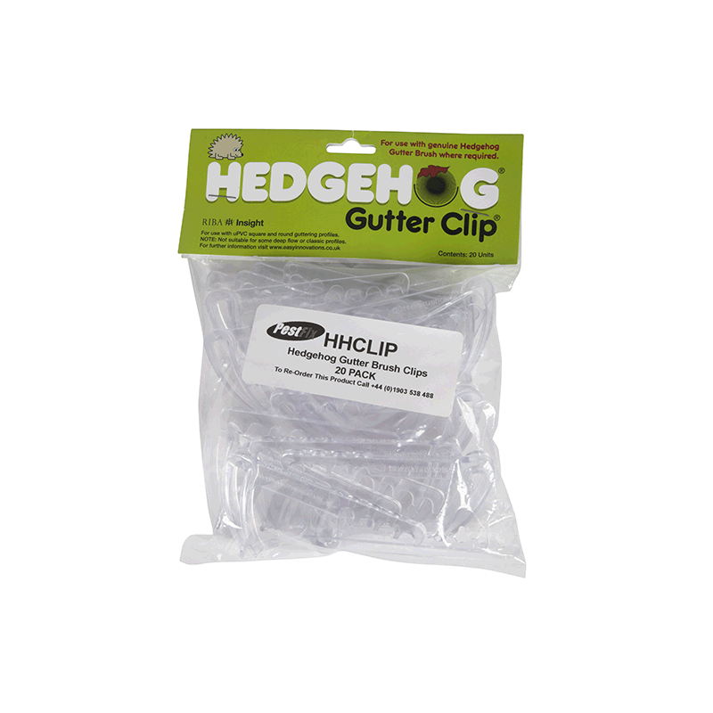 Hedgehog Gutter Brush Clips